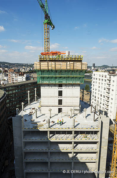 tour des finances à Liège